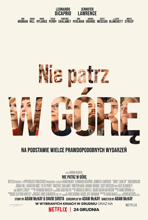 Nie patrz w górę – recenzja filmu Netflixa. To już jest koniec