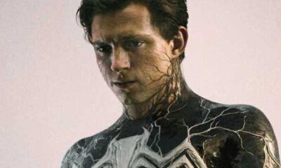 Zdjęcie okładkowe wpisu: Tom Holland w czarnym stroju Spider-Mana na nieoficjalnej grafice koncepcyjnej!