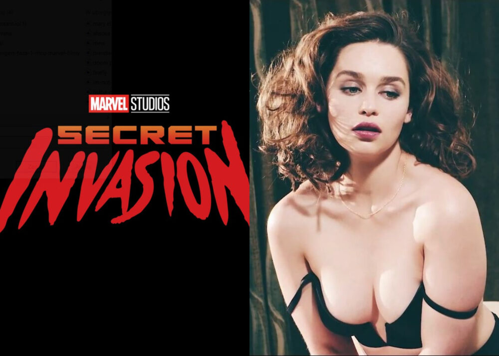 Zdjęcie okładkowe wpisu: Emilia Clarke na planie Secret Invasion. Jej postać jest śledzona przez znaną bohaterkę z MCU