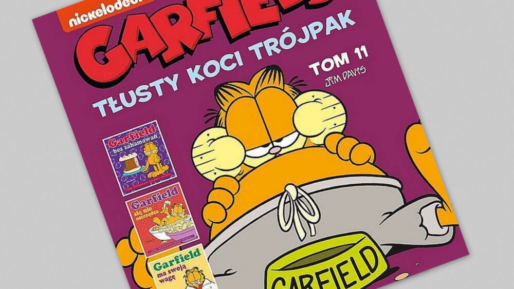 Zdjęcie okładkowe wpisu: Garfield – Tłusty koci trójpak tom 11 – recenzja komiksu