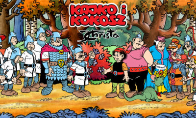 Zdjęcie okładkowe wpisu: Wydawnictwo Egmont udostępniło komiks Kajko i Kokosz – Wielki turniej w języku ukraińskim