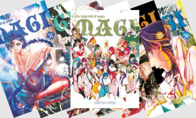 Zdjęcie okładkowe wpisu: Magi: Labyrinth of Magic tomy 31-37 (koniec) – recenzja mangi
