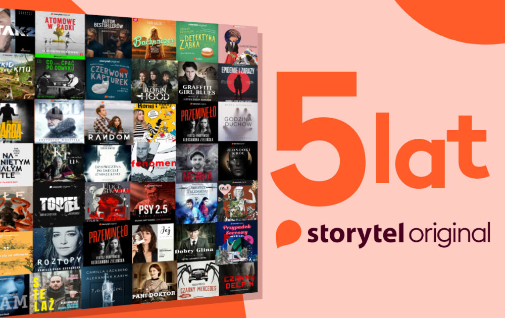 Zdjęcie okładkowe wpisu: Historie, których wszyscy chcą słuchać – 5 lat Storytel Original w Polsce!