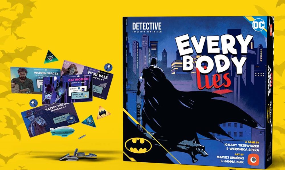 Zdjęcie okładkowe wpisu: Batman Everybody Lies od Portal Games już w przedsprzedaży!