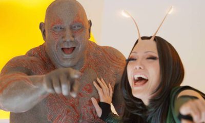 Zdjęcie okładkowe wpisu: Strażnicy Galaktyki vol. 3 – Drax i Mantis na nowych zdjęciach z planu!