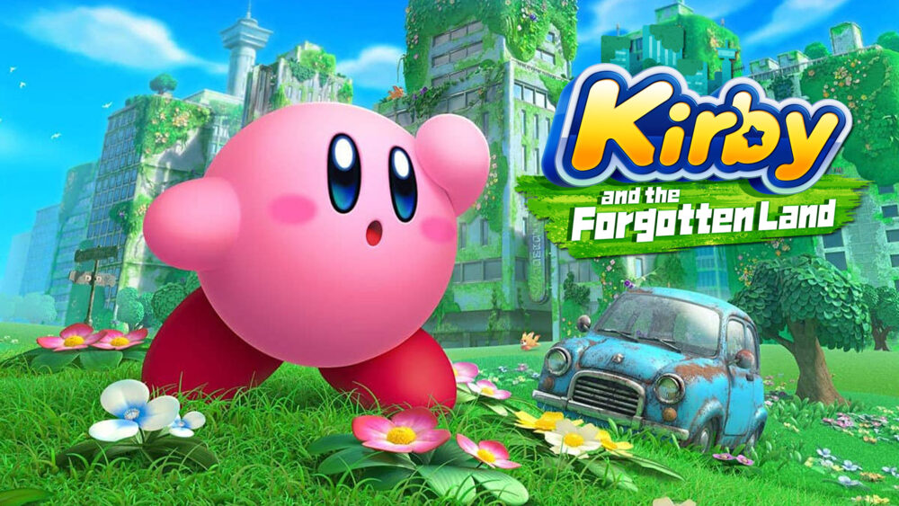 Zdjęcie okładkowe wpisu: Kirby and the Forgotten Land – recenzja gry. Różowa kulka wkracza w trzeci wymiar