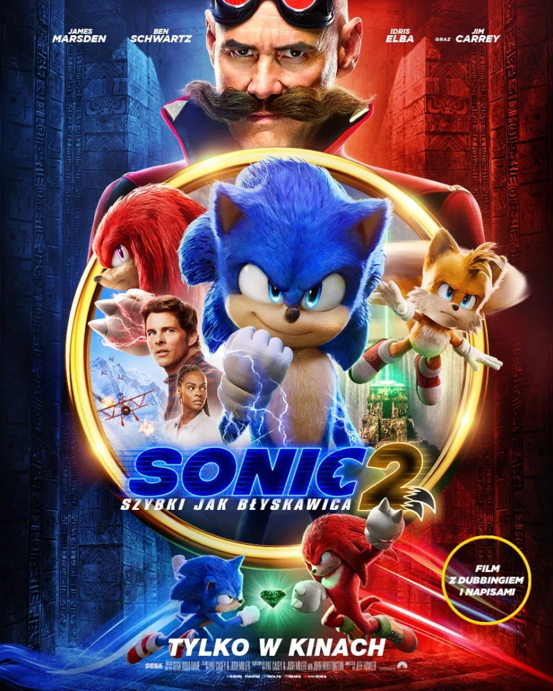 Sonic 2: Szybki jak błyskawica – recenzja filmu. Gotta go fast!