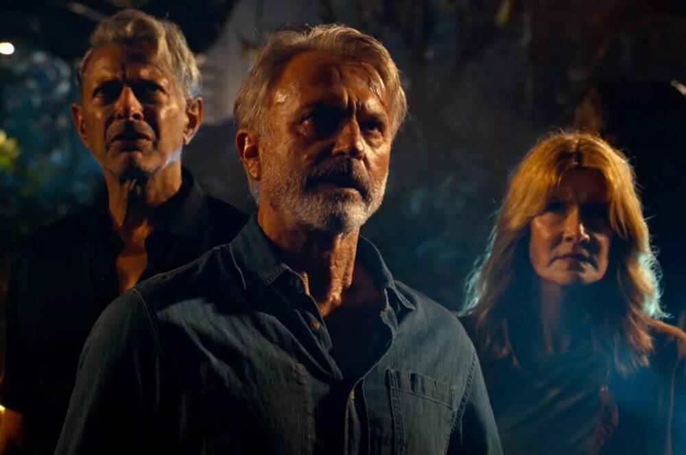 Zdjęcie okładkowe wpisu: Jurassic World: Dominion – Sam Neill oraz Laura Dern na nowym zdjęciu z filmu!
