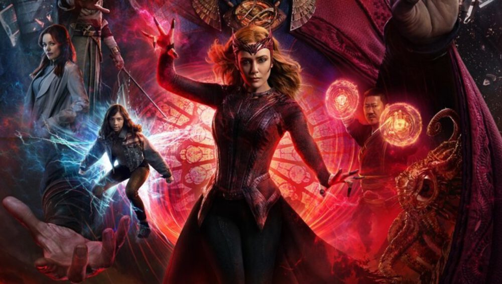Zdjęcie okładkowe wpisu: Potężna Scarlet Witch na wczesnych wersjach plakatu do Doktora Strange’a