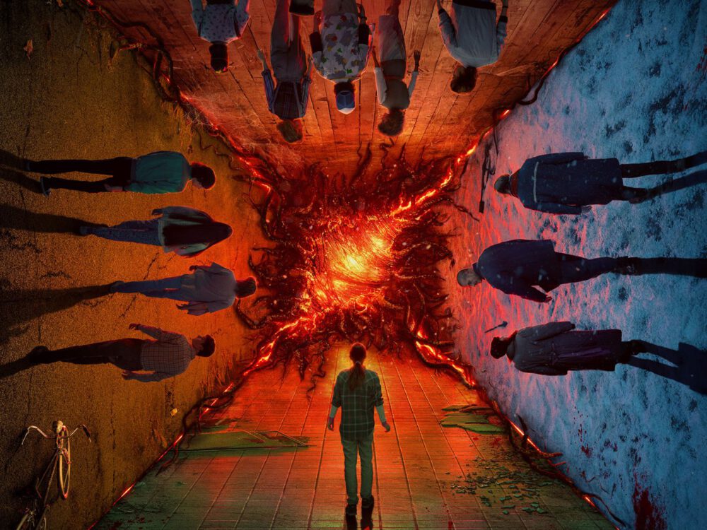 Zdjęcie okładkowe wpisu: Stranger Things – recenzja 4. sezonu! Ależ to straszne, kocham to!