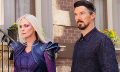 Zdjęcie okładkowe wpisu: Charlize Theron jako czarująca Clea. Oficjalna grafika koncepcyjna z Doktor Strange w multiwersum obłędu