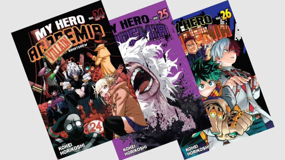 Zdjęcie okładkowe wpisu: My Hero Academia tomy 24-26 – recenzja mangi