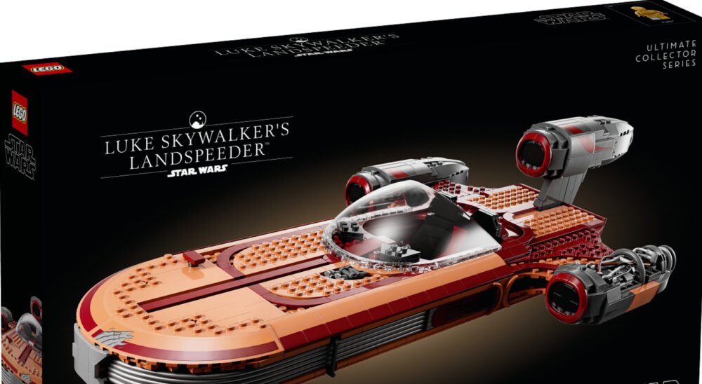 Zdjęcie okładkowe wpisu: LEGO prezentuje pojazd Luke’a Skywalkera z kultowej sagi Star Wars!