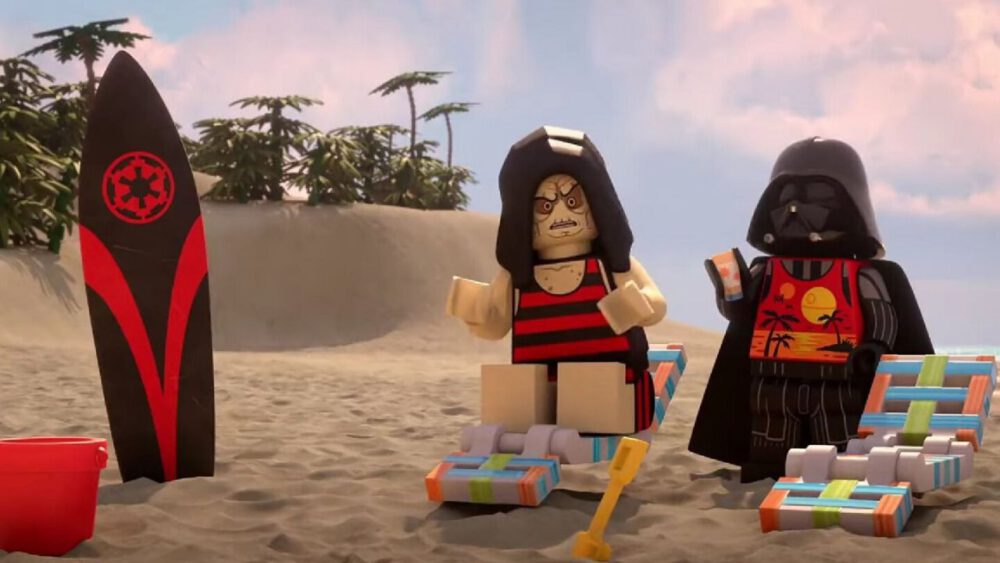Zdjęcie okładkowe wpisu: Teaser animacji LEGO Star Wars: Summer Vacation od Disney’a! Darth Vader na plaży