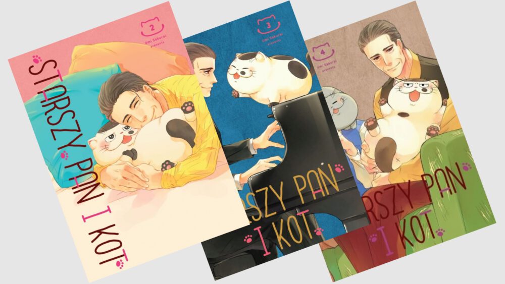 Zdjęcie okładkowe wpisu: Starszy Pan i kot tomy 2-4 – recenzja mangi