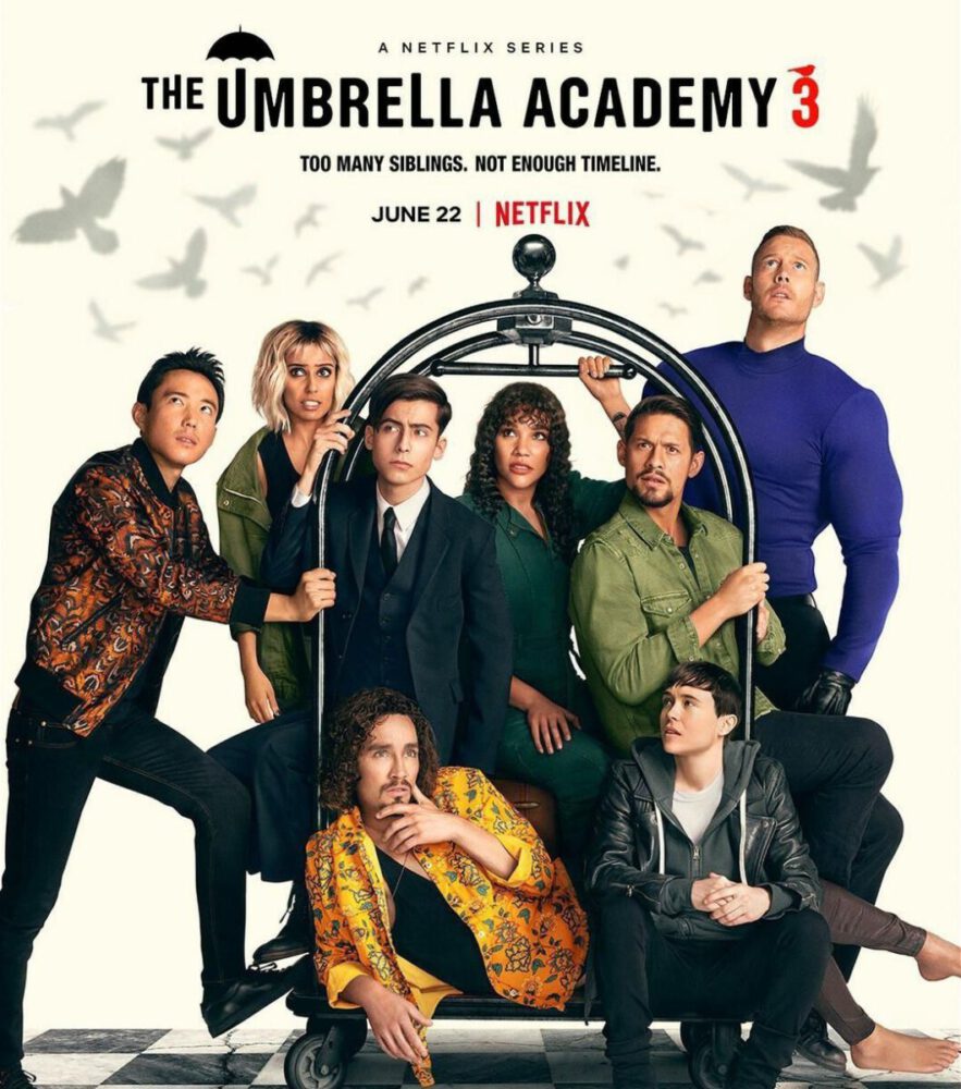 The Umbrella Academy – recenzja serialu. Parasolka kontra Jaskółka