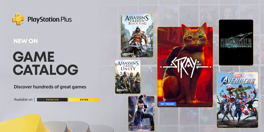 Zdjęcie okładkowe wpisu: Stray, hity od Ubisoft i wiele więcej dołącza do oferty PlayStation Plus Extra!