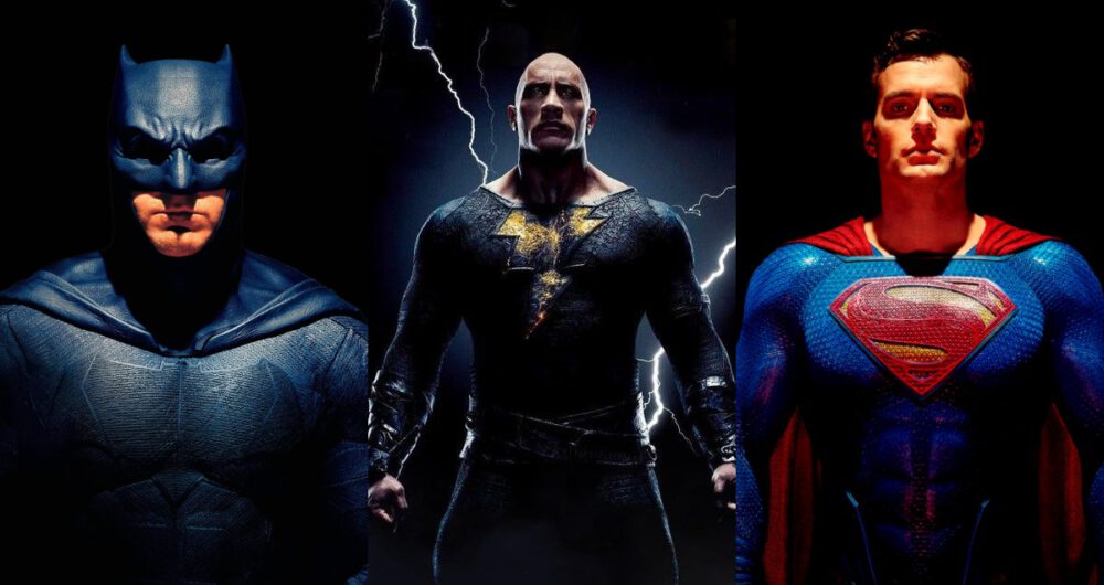 Zdjęcie okładkowe wpisu: Black Adam z nową zapowiedzią, a w niej Batman, Superman i Harley Quinn!