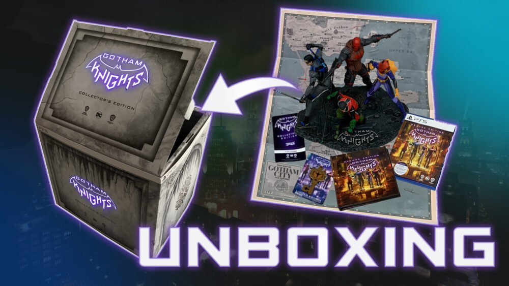 Zdjęcie okładkowe wpisu: Gotham Knights: Edycja Kolekcjonerska – unboxing