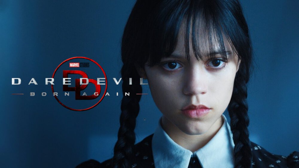 Zdjęcie okładkowe wpisu: Jenna Ortega niedługo w MCU? Rola z Iron Mana 3 w serialu Daredevil: Born Again?