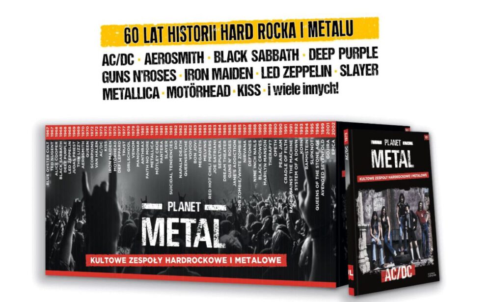 Zdjęcie okładkowe wpisu: Planet Metal czyli niezwykła historia metalu i hard rocka od Hachette już dostępna