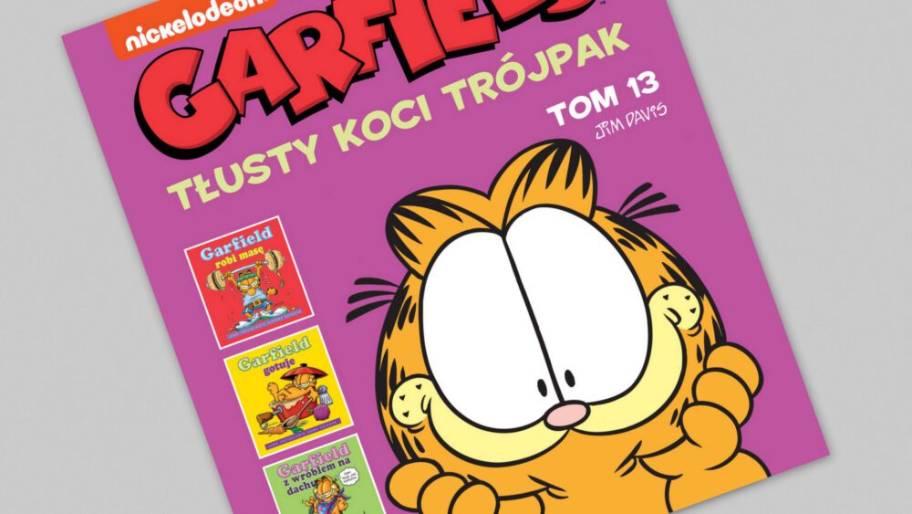 Zdjęcie okładkowe wpisu: Garfield – Tłusty koci trójpak tom 13 – recenzja komiksu