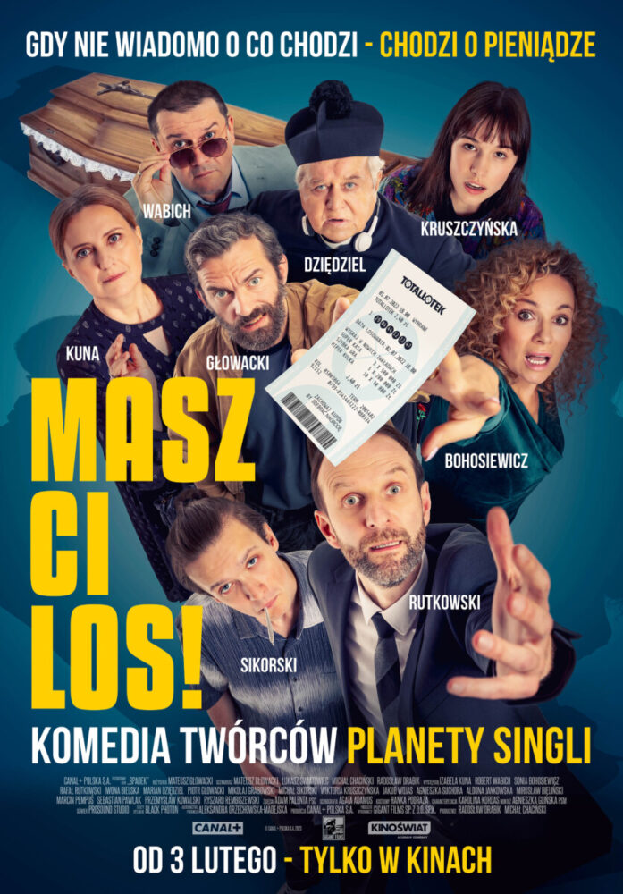 Masz ci los – recenzja polskiej komedii. Rozprawa między trupem, rodziną i plebanem