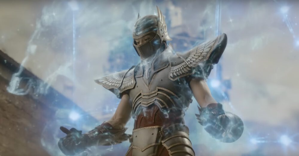 Zdjęcie okładkowe wpisu: Rycerze Zodiaku – efektowny zwiastun teaserowy filmu Tomasza Bagińskiego. Kultowe anime w wersji aktorskiej