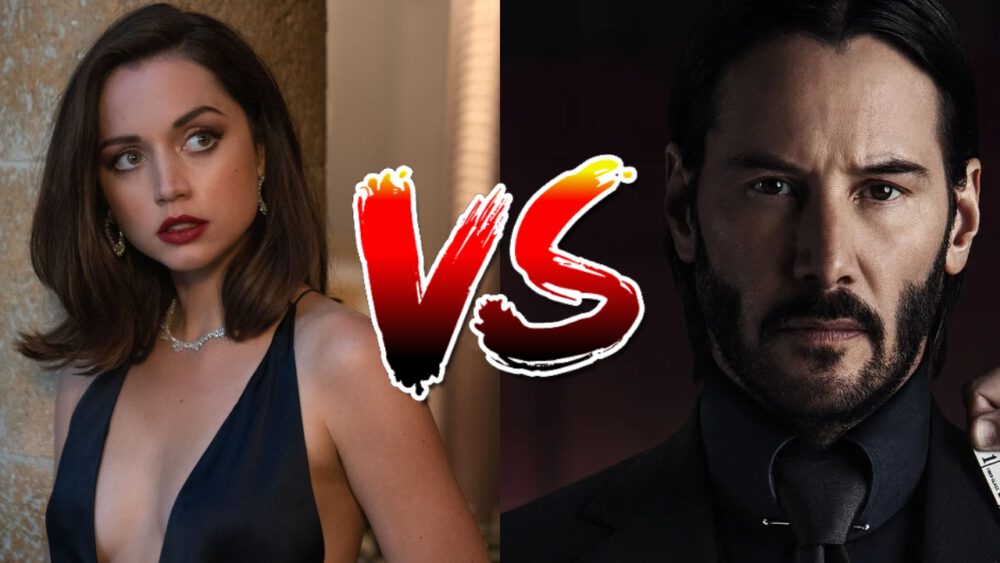Zdjęcie okładkowe wpisu: Ana de Armas kontra Keanu Reeves. Aktorka opowiada o batalii na planie spin-offu Johna Wicka
