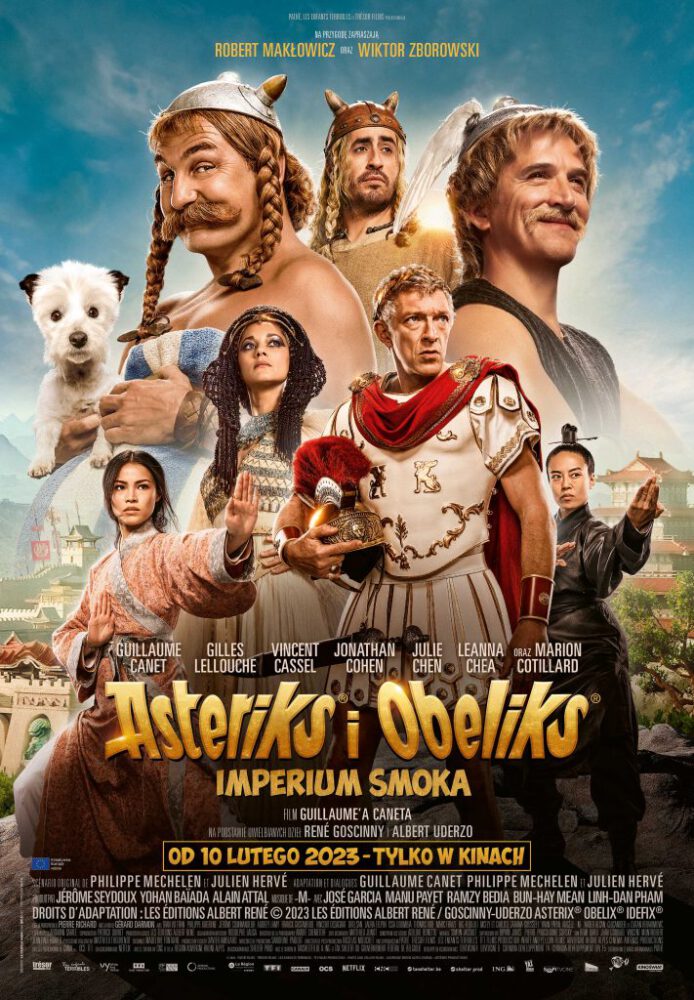 Asteriks i Obeliks: Imperium Smoka – recenzja filmu! Chiny, podróże i Zlatan