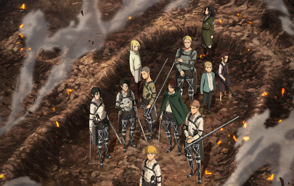 Zdjęcie okładkowe wpisu: Pierwsza połowa finału Attack on Titan będzie godzinnym odcinkiem specjalnym!