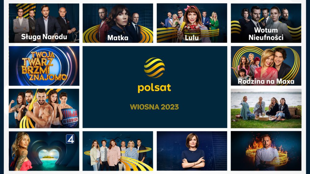 Zdjęcie okładkowe wpisu: Wiosna 2023 w Polsacie i Polsat Box Go! Sprawdź kiedy zadebiutuje między innymi Sługa Narodu!