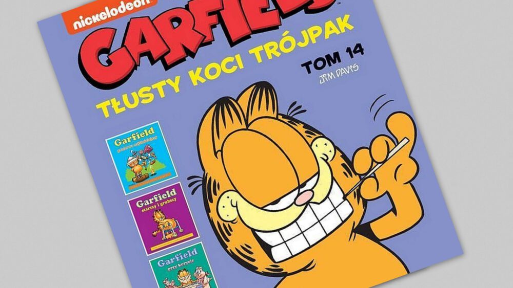 Zdjęcie okładkowe wpisu: Garfield – Tłusty koci trójpak tom 14 – recenzja komiksu
