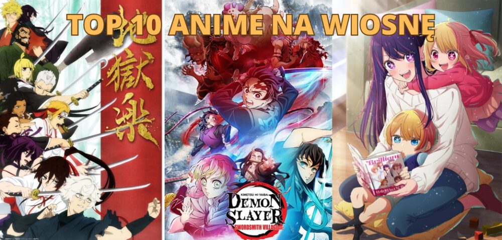Zdjęcie okładkowe wpisu: TOP 10 anime na wiosnę 2023!