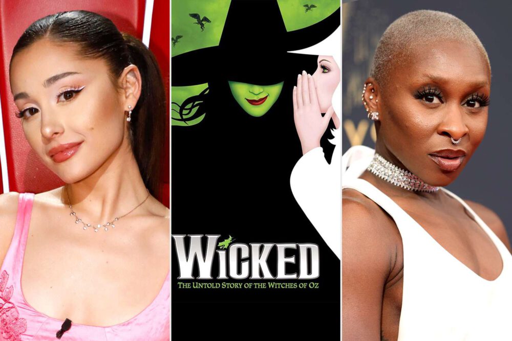 Zdjęcie okładkowe wpisu: Pierwsze zdjęcia z planu Wicked! Tak prezentuje się Ariana Grande i Cynthia Erivo