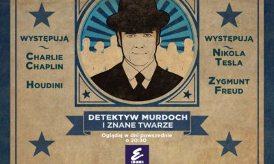 Zdjęcie okładkowe wpisu: Co łączy Chaplina i H.P. Lovecrafta? Detektyw Murdoch! Sprawdzamy jakich bohaterów zobaczyć możemy w serialu!