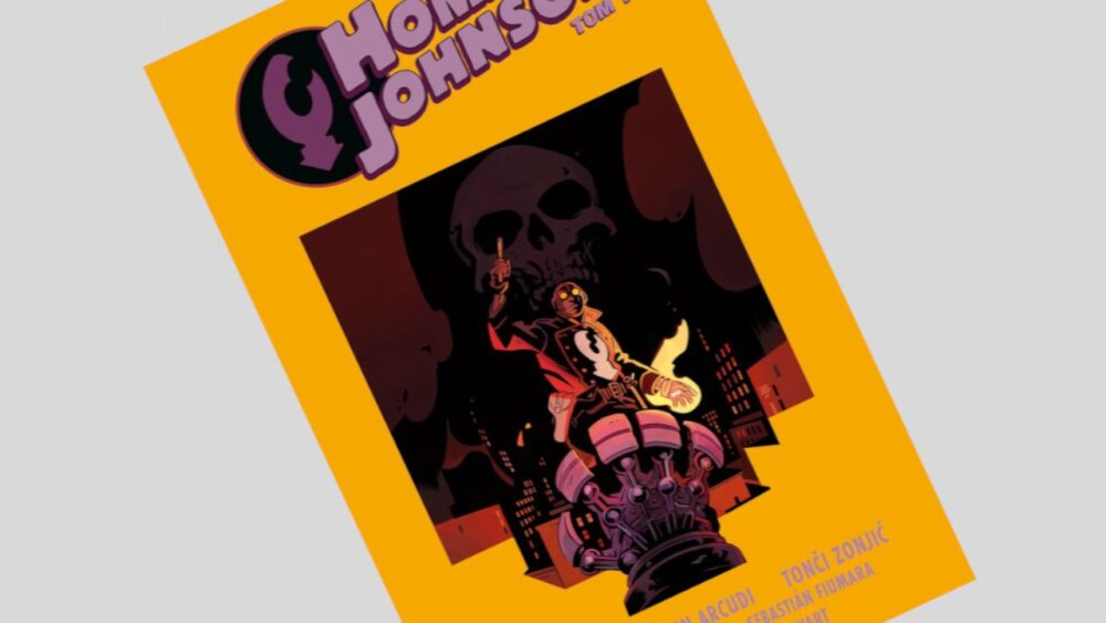 Zdjęcie okładkowe wpisu: Homar Johnson tom 1 – recenzja komiksu