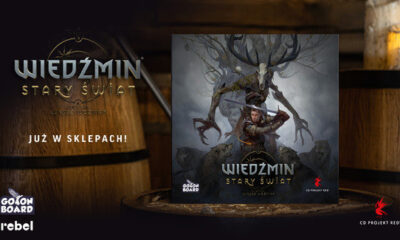 Zdjęcie okładkowe wpisu: Gra planszowa Wiedźmin: Stary Świat już dostępna w sprzedaży