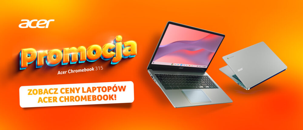 Zdjęcie okładkowe wpisu: Acer nie zwalnia tempa w wakacje. Gorąca promocja na Chromebooki wystartowała!