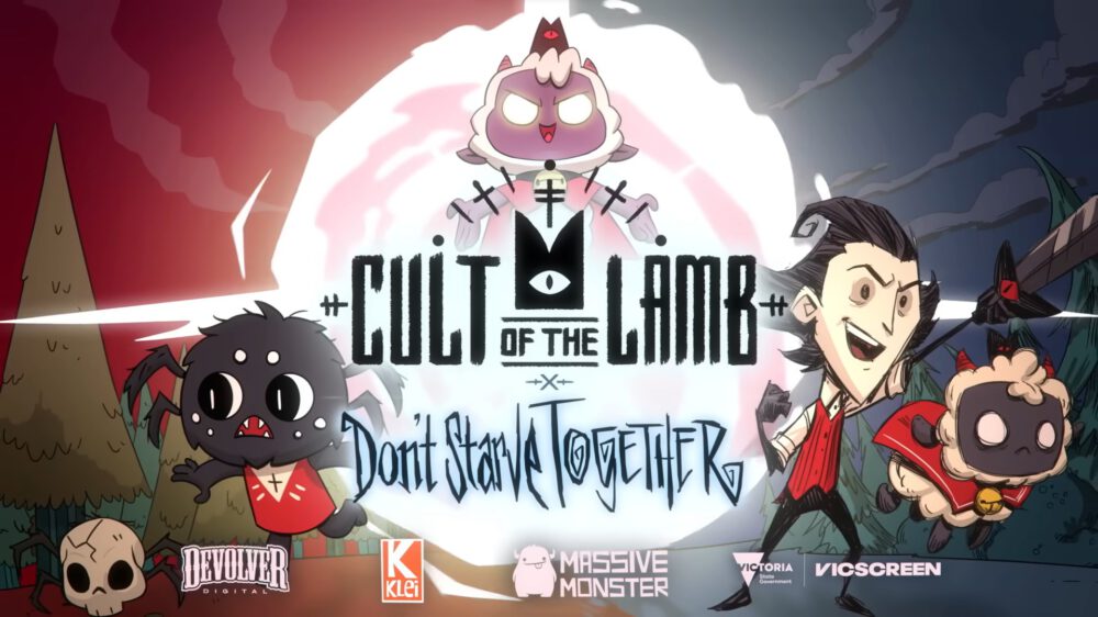 Zdjęcie okładkowe wpisu: Cult of the Lamb i Don’t Starve Together rozpoczynają nieświętą współpracę!