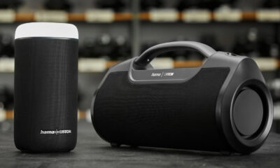 Zdjęcie okładkowe wpisu: Marka Hama ogłasza współpracę z Canton, producentem audio Hi-Fi. Efektem są dwa głośniki Bluetooth, idealne na imprezę