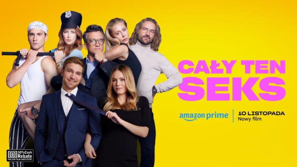 Zdjęcie okładkowe wpisu: Cały ten seks wkrótce na Prime Video! Oto polska komedia oryginalna