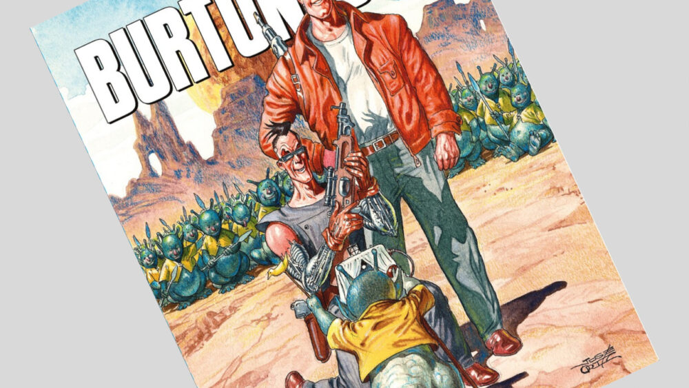 Zdjęcie okładkowe wpisu: Burton & Cyb  – recenzja komiksu