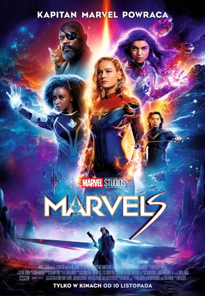 Marvels – recenzja filmu! Dziewczyny, koty i planety