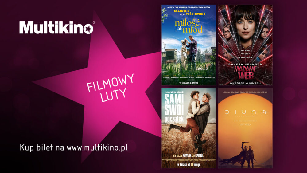 Zdjęcie okładkowe wpisu: Hollywoodzkie blockbustery i polskie produkcje w lutym w Multikinie!
