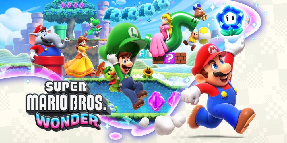 Zdjęcie okładkowe wpisu: Super Mario Bros. Wonder – recenzja gry. Zabawa na całego