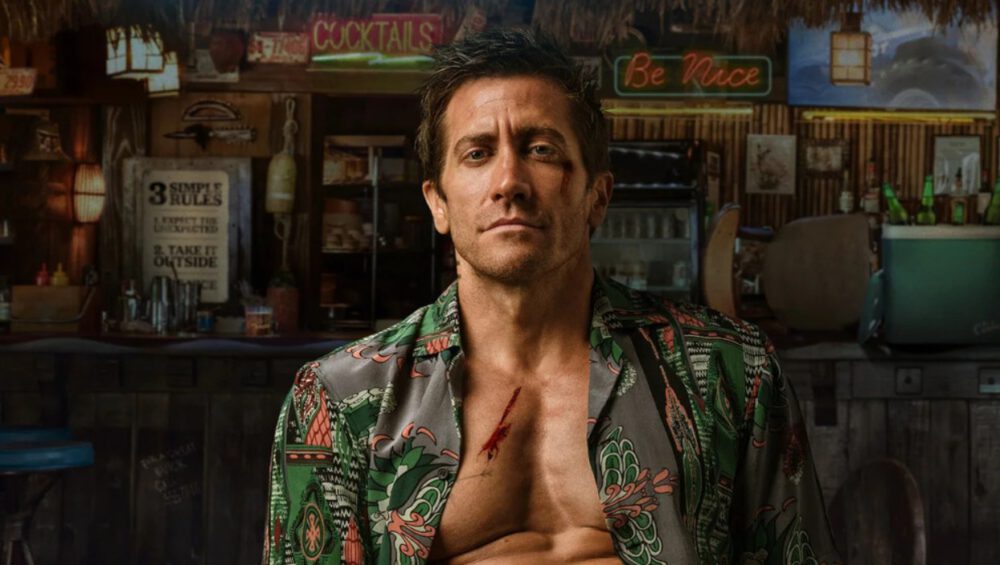 Zdjęcie okładkowe wpisu: Zwiastun Road House. Jake Gyllenhaal w remake’u Wykidajło