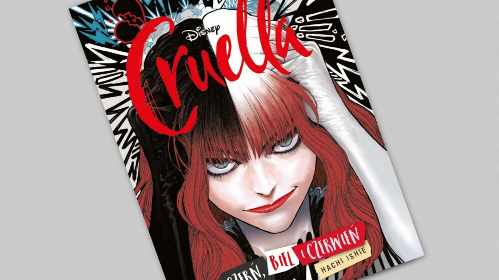 Zdjęcie okładkowe wpisu: Cruella – Czerń, biel i czerwień – recenzja komiksu