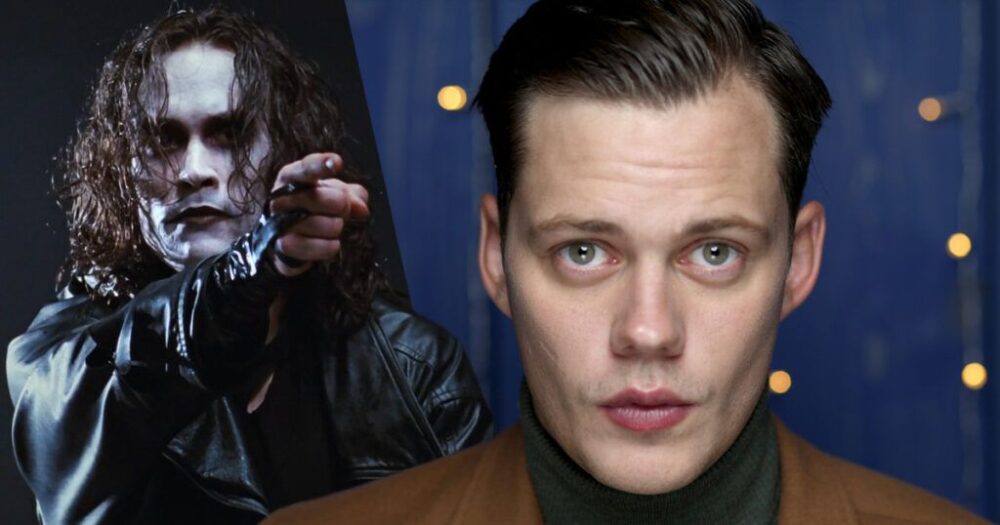 Zdjęcie okładkowe wpisu: Bill Skarsgard prezentuje makijaż na planie Kruka!