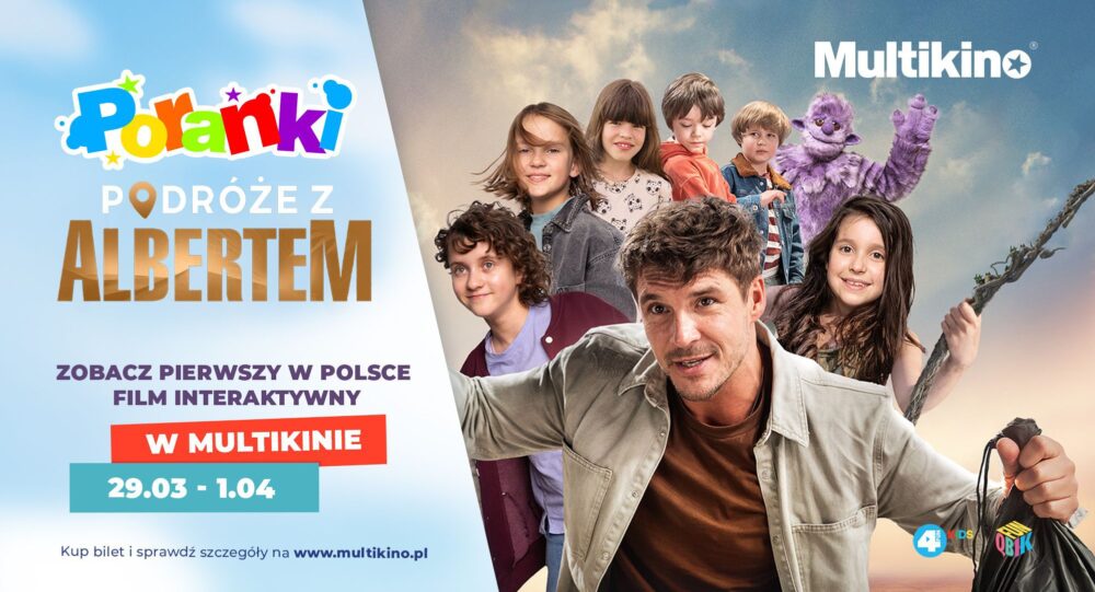 Zdjęcie okładkowe wpisu: Wielka technologiczna przygoda, czyli Podróże z Albertem w Multikinie!